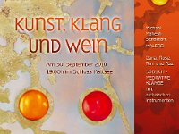 Kunst Klang Wein Plakat 1